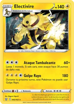 Electivire #045/163 · Pokémon