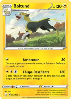 Boltund #053/163 · Pokémon