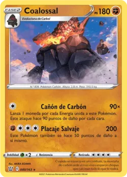 Coalossal #080/163 · Pokémon