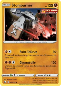 Stonjourner #084/163 · Pokémon