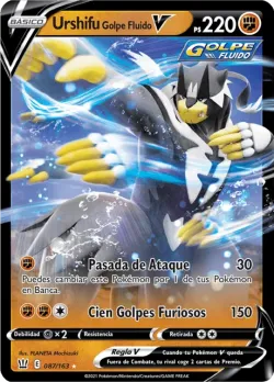 Rapid Strike Urshifu V #087/163 · Pokémon
