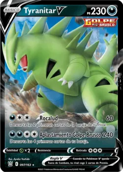 Tyranitar V #097/163 · Pokémon