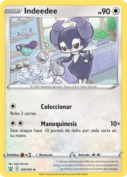 Indeedee #120/163 · Pokémon