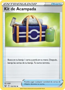 Camping Gear #122/163 · Pokémon