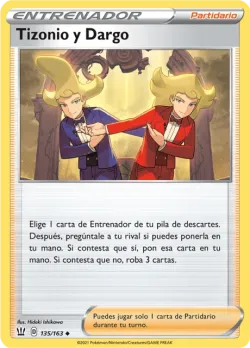 Sordward and Shielbert #135/163 · Pokémon