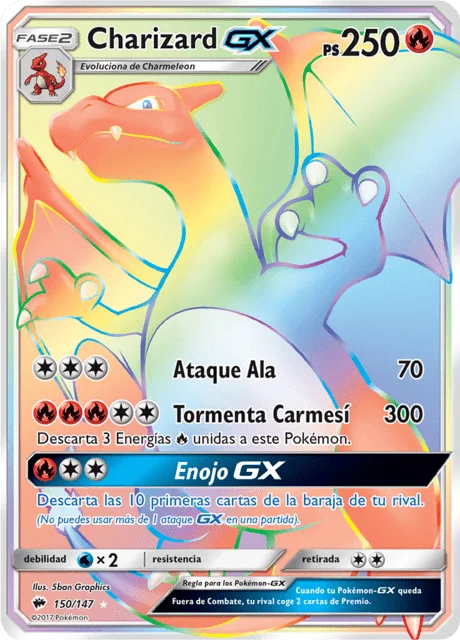 Charizard-GX 「BUS 150」「ES」