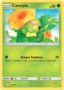 Caterpie #1/147 · Pokémon