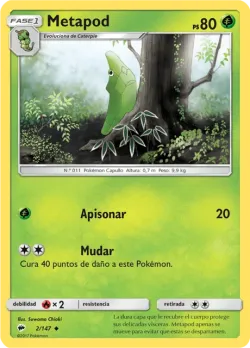 Metapod #2/147 · Pokémon