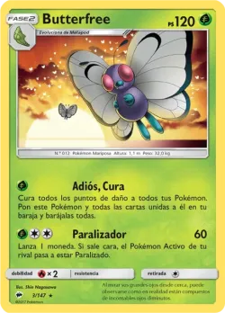 Butterfree #3/147 · Pokémon