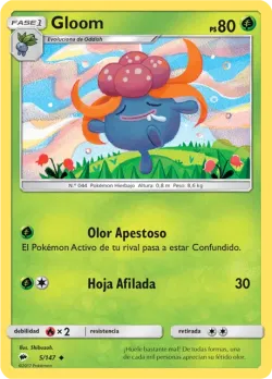 Gloom #5/147 · Pokémon
