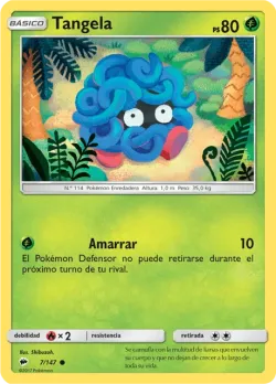 Tangela #7/147 · Pokémon