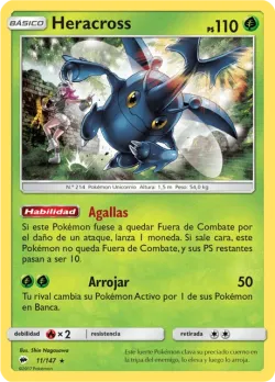 Heracross #11/147 · Pokémon