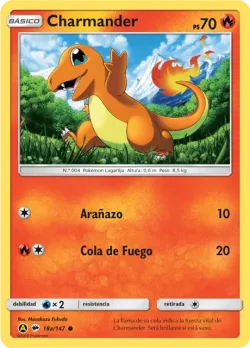 Charmander #18/147 · Pokémon