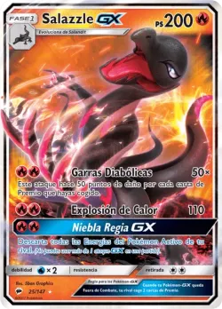 Salazzle-GX #25/147 · Pokémon