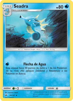 Seadra #30/147 · Pokémon