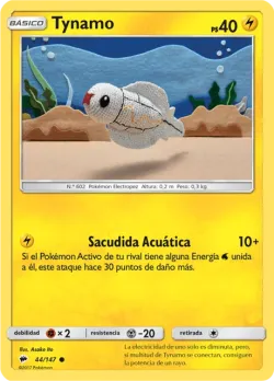 Tynamo #44/147 · Pokémon
