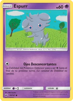Espurr #59/147 · Pokémon