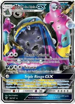Alolan Muk-GX #84/147 · Pokémon