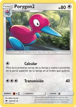 Porygon2 #104/147 · Pokémon