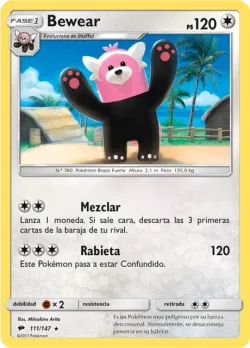 Bewear #111/147 · Pokémon