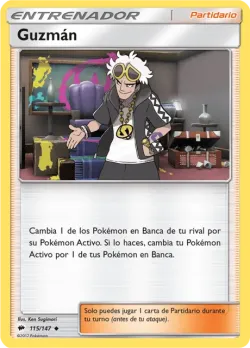 Guzma #115/147 · Pokémon