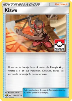Kiawe #116/147 · Pokémon