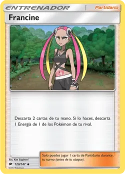 Plumeria #120/147 · Pokémon