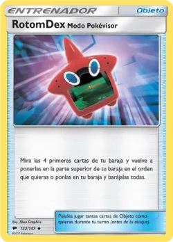 Rotom Dex Poké Finder Mode 「BUS 122」「ES」