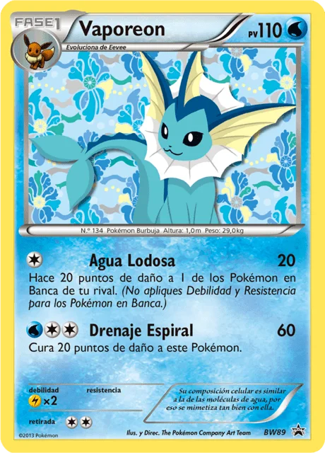 Vaporeon 「BWP 089」「ES」