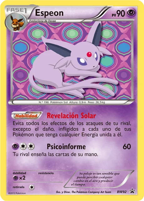 Espeon 「BWP 092」「ES」