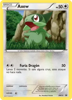 Axew 「BWP 010」 · Pokémon