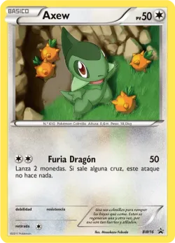 Axew 「BWP 016」 · Pokémon