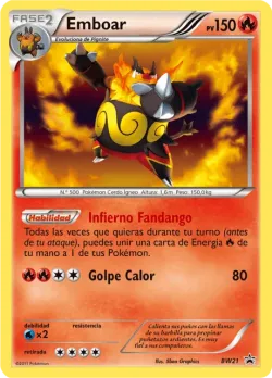Emboar 「BWP 021」 · Pokémon