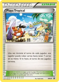 Playa Tropical 「BWP 028」 · Pokémon