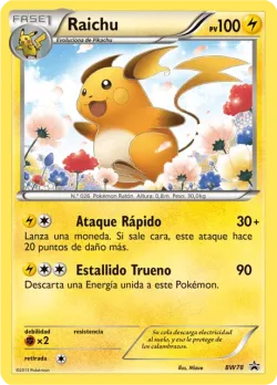 Raichu 「BWP 078」「ES」