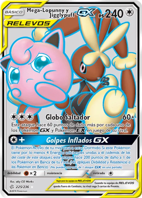 Mega Lopunny & Jigglypuff-GX 「CEC 225」「ES」
