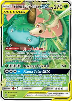 Venusaur & Snivy-GX #1/236 · Pokémon