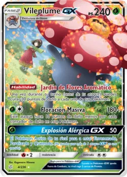 Vileplume-GX #4/236 · Pokémon