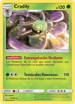 Cradily #11/236 · Pokémon