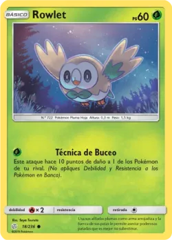 Rowlet #18/236 · Pokémon