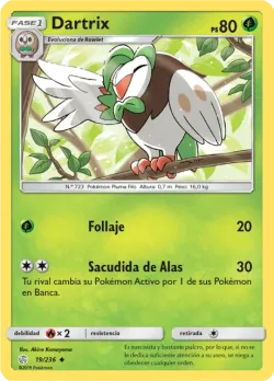 Dartrix #19/236 · Pokémon