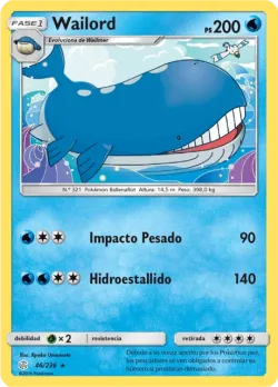 Wailord #46/236 · Pokémon