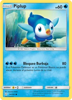 Piplup #54/236 · Pokémon