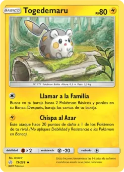 Togedemaru #73/236 · Pokémon