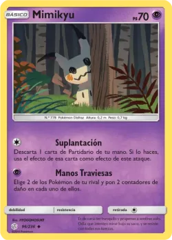 Mimikyu #96/236 · Pokémon