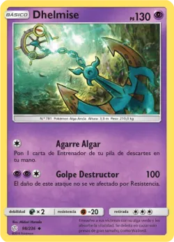 Dhelmise #98/236 · Pokémon
