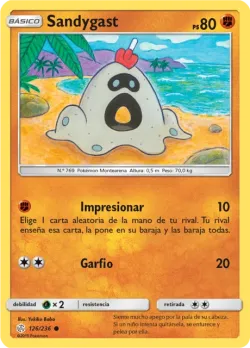 Sandygast #126/236 · Pokémon