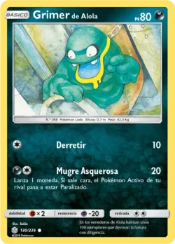 Alolan Grimer #130/236 · Pokémon