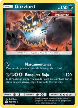 Guzzlord #136/236 · Pokémon