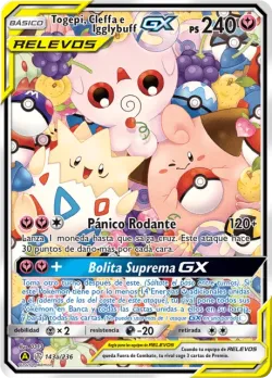 Togepi & Cleffa & Igglybuff-GX #143/236 · Pokémon